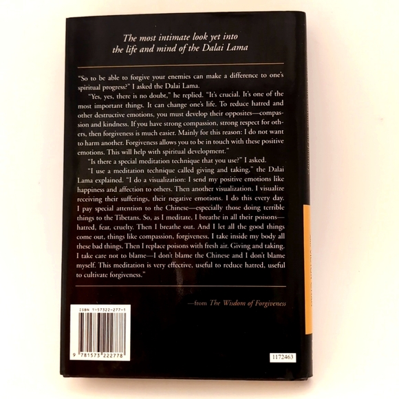 The Wisdom of Forgiveness: Intimate Conversations and journeys by Dalai Lama XIV - Picture 2 of 2